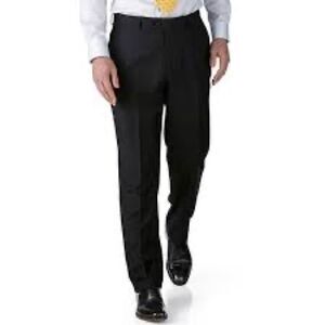 FIRST CLASS DELUXE 42 R 6- Pocket Wide Leg Raw Hem Pants
